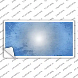 Lt Blue White Fade Scratched Novelty Sticker Decal