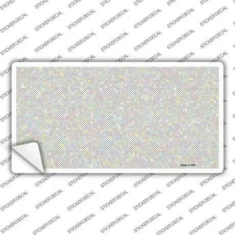 Fish Scale Novelty Sticker Decal