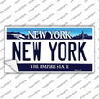 New York State Novelty Sticker Decal Small