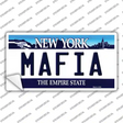 Mafia New York Background Novelty Sticker Decal Small