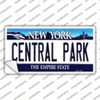 Central Park New York Background Novelty Sticker Decal Small