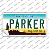 Parker Arizona Novelty Sticker Decal Small