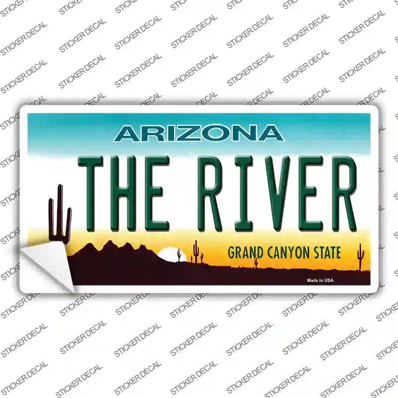 The River Arizona Novelty Sticker Decal Small