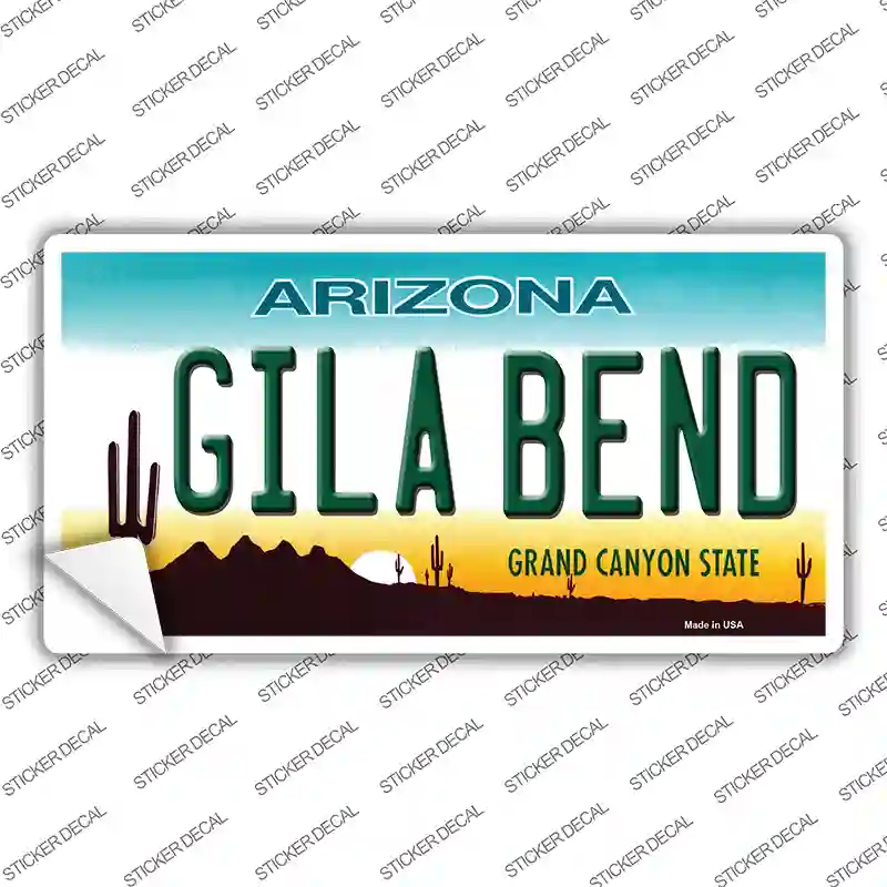 Gila Bend Arizona Novelty Sticker Decal Small