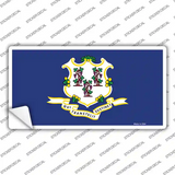 Connecticut State Flag Novelty Sticker Decal Small