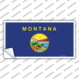 Montana State Flag Novelty Sticker Decal Small