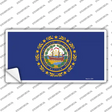 New Hampshire State Flag Novelty Sticker Decal Small