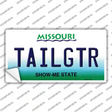 Tailgtr Missouri Novelty Sticker Decal Small