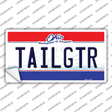 Tailgtr Ohio State Novelty Sticker Decal Small