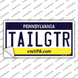 Tailgtr Pennsylvania Novelty Sticker Decal Small