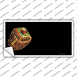 Basketball Champ Ring Offset Novelty Sticker Decal