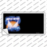 Basketball Game Offset Novelty Sticker Decal
