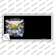 Softball Banner Offset Novelty Sticker Decal