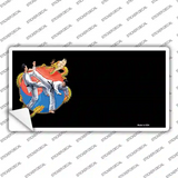 Tae Kwon Do Offset Novelty Sticker Decal