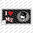 I Love My Rottweiler Novelty Sticker Decal Small