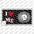 I Love My West Highland White Terrier Dog Novelty Sticker Decal Small