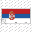 Serbia Eagle Flag Novelty Sticker Decal