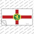 Alderney Flag Novelty Sticker Decal