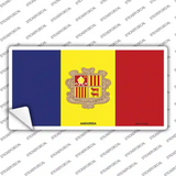 Andorra Flag Novelty Sticker Decal