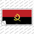 Angola Flag Novelty Sticker Decal