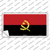 Angola Flag Novelty Sticker Decal