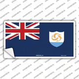 Anguilla Flag Novelty Sticker Decal