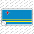 Aruba Flag Novelty Sticker Decal