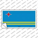Aruba Flag Novelty Sticker Decal