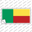 Benin Flag Novelty Sticker Decal