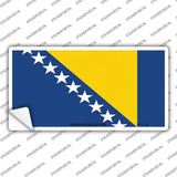 Bosnia Herzegovina Flag Novelty Sticker Decal