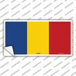 Chad Flag Novelty Sticker Decal