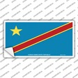 Congo Democratic Republic Flag Novelty Sticker Decal