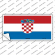 Croatia Flag Novelty Sticker Decal