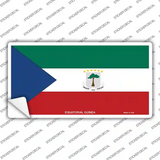 Equatorial Guinea Flag Novelty Sticker Decal
