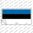 Estonia Flag Novelty Sticker Decal