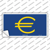 Euro Flag Novelty Sticker Decal