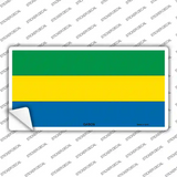 Gabon Flag Novelty Sticker Decal