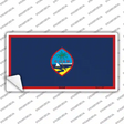 Guam Flag Novelty Sticker Decal