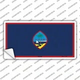 Guam Flag Novelty Sticker Decal