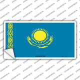 Kazakhstan Flag Novelty Sticker Decal