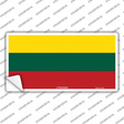 Lithuania Flag Novelty Sticker Decal