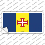 Madeira Flag Novelty Sticker Decal