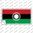 Malawi Flag Novelty Sticker Decal