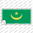 Mauritania Flag Novelty Sticker Decal