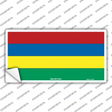 Mauritius Flag Novelty Sticker Decal