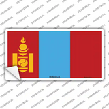 Mongolia Flag Novelty Sticker Decal
