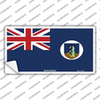 Montserrat Flag Novelty Sticker Decal