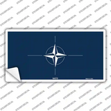 Nato Flag Novelty Sticker Decal