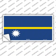 Nauru Flag Novelty Sticker Decal