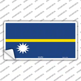 Nauru Flag Novelty Sticker Decal